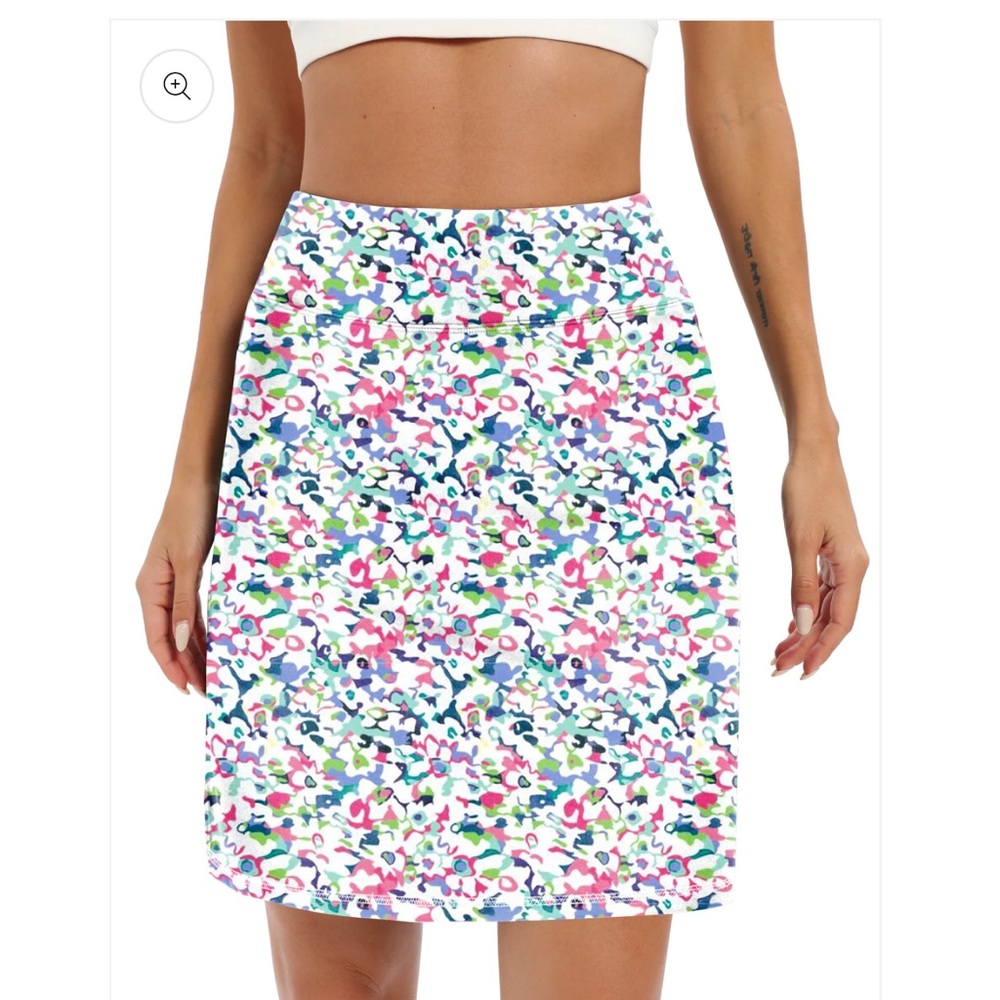 Loukeith Golf/Tennis Skort Skirt Stretch. Size L. NWOT